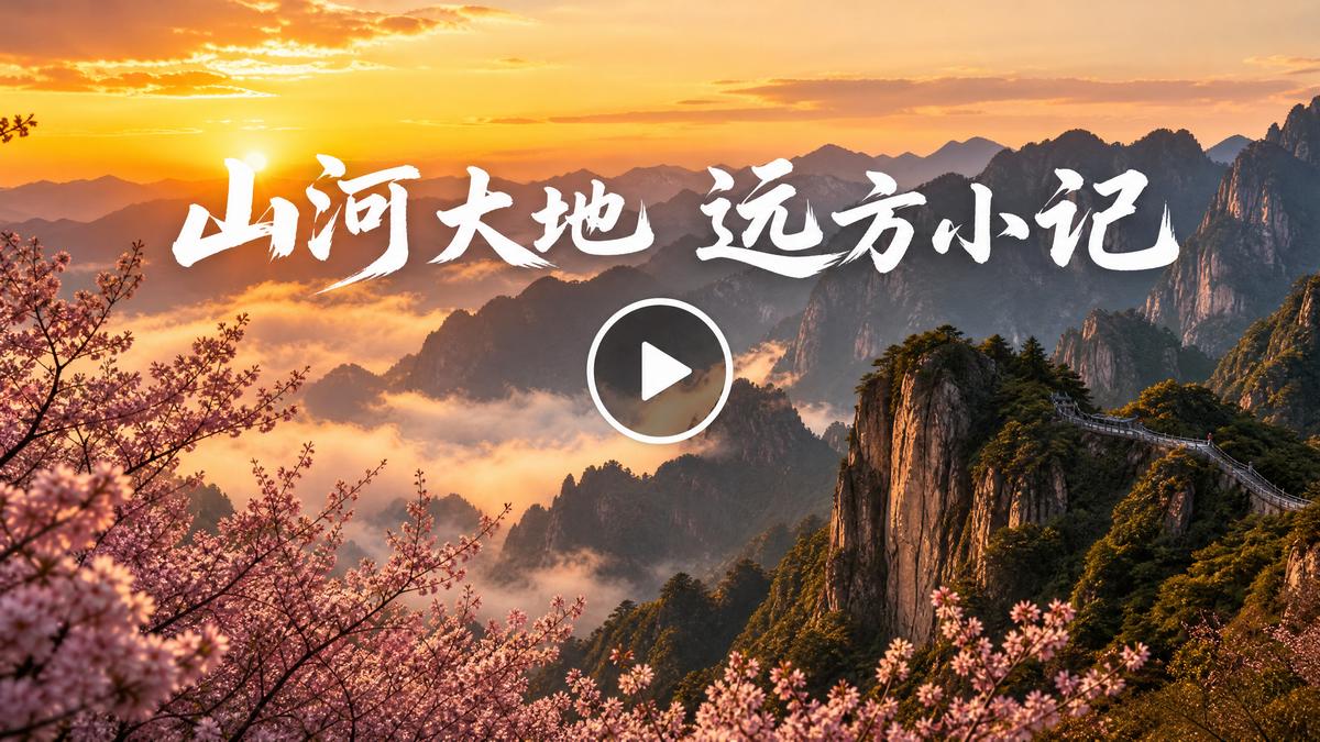 黄色仓库山河大地旅行视频教程